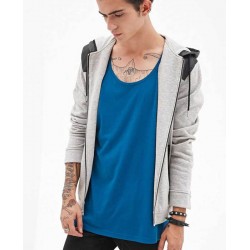 Cheao Stylish Hoodie With Zippers At Arms